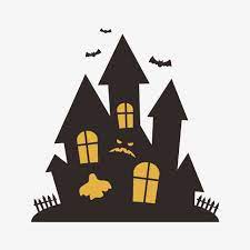 Halloween Haunted House Silhouette Halloween Images Clipart House Halloween Vector Png Transparent Clipart Image And Psd File For Free Download Halloween Vector Halloween Haunted Houses House Silhouette
