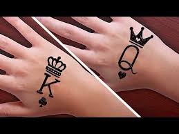 New And Easy King And Queen Tattoo With Crown Stylish Tiara Tattoo With Henna Or Mehndi 2020 Youtube In 2020 Queen Tattoo Tiara Tattoo Simple Henna Tattoo