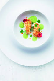 Plats Anne Sophie Pic Recherche Google Plat Nourriture Gourmet Langoustine Recette Plat Gastronomique
