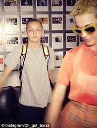 Katy perry's rendition of swish swish on the season finale of saturday night live got viewers talking about whether the track is a response to taylor swift's bad blood, but the performance was notable for another reason too: Katy Perry S Dancer Backpack Kid Steals The Show On Snl Daily Mail Online