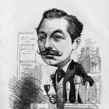 Edgar Bruce Actor-Manager Cartoon 1881. Art Prints from Mary Evans