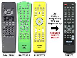 En segundo lugar, es posible que haya recuperado un televisor de un hotel u hospital mientras se deshace de sus televisores viejos. Buy Anderic Rr2573 For Philips Master Setup Rr2573 Tv Remote Control