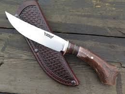 Bird And Trout Knife Template Whitetail Crotch Stag And Horshide Trout Bird Knife Handle Making Handmade Knives Leather Sheath