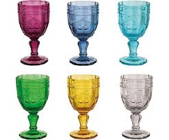 L'utente dichiara e garantisce di essere maggiorenne e si assume ogni responsabilità in merito ad eventuali dichiarazioni non veritiere rese al momento dell'acquisto. Bicchiere Da Vino Colorato Syrah Set Di 6 Westwingnow Bicchieri Da Vino Set Bicchieri Calici