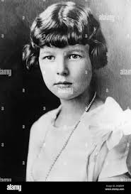 Portrait of college girl in 1930 hi-res stock photography and images