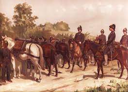 Knil Netherlands East Indies Army Mountain Artillery In 1896 Military Art East Indies Dutch East Indies