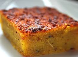 Pone A Mixture Of Cassava Sweet Potato Pumpkin Raisins Sugar Essence And An Assortment Of Spices Such As N Trini Food Trinidad Recipes Caribbean Recipes