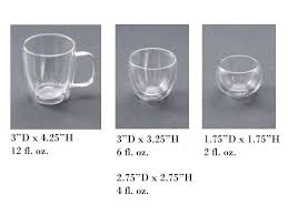 For example, to find out how many cups there are in 4 fluid ounces, multiply 4 by 0.125, that makes (1/2) half cup in 4 fluid ounces. Double Wall Glass Mug Tea Cups Double Wall Glass Tea Cups Glass