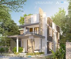 Large expanses of glass (windows, doors, etc) often appear in modern house plans and help to aid in energy efficiency as well as indoor/outdoor flow. Kerala Home Designs And Construction 2001 Sq Ft 2500 Sq Ft