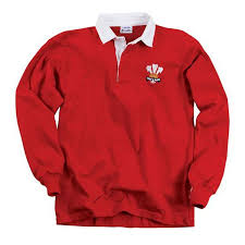 Wales Traditional Rugby Jersey Rugby Jersey Rugby Logo Rugby Shirt