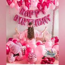 These happy birthday wishes will surely cheer them up and will make their heart warm at the same time. Jual Paket Dekorasi Hiasan Balon Ulang Tahun Happy Birthday Pink 04 Terbaru Juli 2021 Blibli
