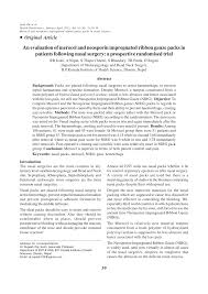 Es una infección bacteriana que puede representar la consecuencia de otras enfermedades infecciosas. Pdf An Evaluation Of Merocel And Neosporin Impregnated Ribbon Gauze Packs In Patients Following Nasal Surgery A Prospective Randomised Trial