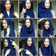 Jom tengok sama sama gambar dibawah!!! Cara Memakai Shawl Terkini