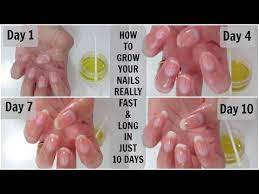 How To Grow Your Nails Really Fast And Long In Just 10 Days How To Grow Nails Grow Nails Faster Grow Long Nails