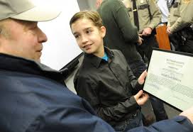 Sheriff's office recognizes citizens, employees: 11-year-old earns Life  Saving Award