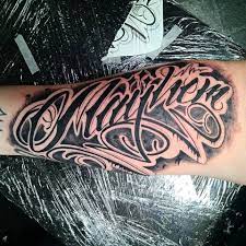 1994 mayhem opened in nashua nh. Mayhem Script Tattoo On Forearm Tattoo Script Forearm Tattoos Tattoos