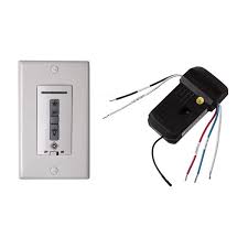 If you're looking for a permanent solution to air flow or stagnation, installing a ceiling fan is a great place to start. Monte Carlo Fan Company Wall Mount Ceiling Fan Remote Mcrc3 Rona