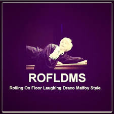 Rolling On The Floor Draco Malfoy Style Very Potter Musical Harry Potter Draco Malfoy