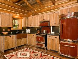 It has to be a rustic cabin which will be warm & cozy and will make you warm just by looking at and enjoying it's interior design. Wood Pallet Kitchen Cabinets Rustic Kitchen Design Log Cabin Kitchens Rustic Cabin Kitchens
