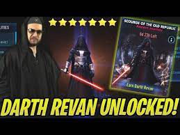You can pay 400 cartel coins in the collections window to unlock free . Darth Revan Unlocked How To Beat Tier 5 Easily No Zetas Scourge Of The Old Republic Swgoh Ø¯ÛŒØ¯Ø¦Ùˆ Dideo