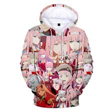 Anime fans, welcome to the collection you've. Darling In The Franxx 3d Hoodies Men Women Anime Cosplay Hoodies Sweatshirts Couple Lovers Pullovers Harajuku Hoody Top Zero Two Buy At The Price Of 12 74 In Aliexpress Com Imall Com