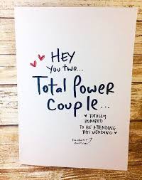 Total Power Couple Wedding Card Funny Wedding Card Etsy Wedding Card Messages Simple Wedding Cards Funny Wedding Cards