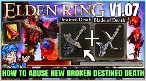 New Triple Destined Death Has an INCREDIBLE Secret Power - PERFECT Black  Blade Build - Elden Ring! - YouTube