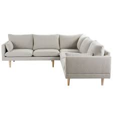 Welcome to the maisons du monde youtube channel. 5 Sitzer Ecksofa Hellgrau Collins Maisons Du Monde