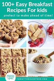 Master List Of Breakfast Recipes For Kids 100 Easy Ideas In 2021 Breakfast For Kids Healthy Breakfast Snacks Kid Friendly Healthy Breakfast