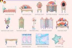 There may be a random element involved. How To Get Mermaid Furniture Animal Crossing New Horizons