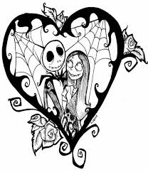 These images are ideal for adding your own brand of color and style. The Nightmare Before Christmas Coloring Pages Coloring Home
