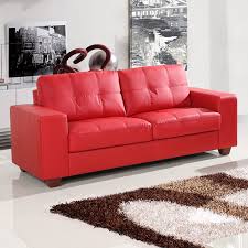 3 design tips for small rooms. Small Red Leather Sofas For Vibrant Small Living Area In 2021
