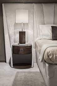 Exclusive Modern Italian Leather And Velvet Bed Juliettes Interiors Luxurious Bedrooms Bedroom Design Modern Italian Bedroom