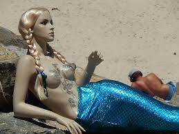 Mermaid with Decorated Breasts | Michael Coghlan | Flickr