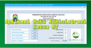 Sofort ergebnisse aus mehreren quellen! Aplikasi Buku Administrasi Ketua Rt Excelmaniacs