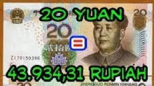Mata uang republik rakyat china, yuan atau dikenal dengan renminbi, diprediksi semakin banyak digunakan. Terungkap 20 Yuan Berapa Rupiah Youtube