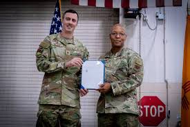 Congratulations to Maj. Marvin...