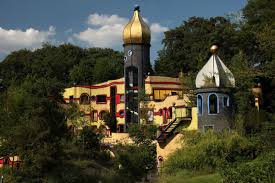 Das Foto Zeigt Das Hundertwasserhaus Im Grugapark Essen Ruhrgebiet Fotos Sauerland