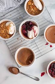 Chocolate Pots De Creme 2 Ways Recipe Peanut Butter Filled Pretzels Chocolate Pots Chocolate Flavors