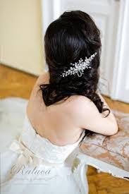 Black And Gold Hair Piece Crystal Bridal Hair Comb Decorative Combs Bridal Hairpiece Etsy Rose Gold Hair Piece Wedding Hair Pieces Crystal Wedding Hair Combs