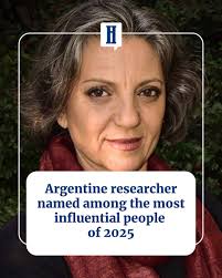 🇦🇷 🤩Argentine biodiversity scientist Sandra Myrna Díaz has been named  one of @time's 100 most influential people of 2025 From Córdoba to the  world, a leading researcher at @conicetdialoga and a global