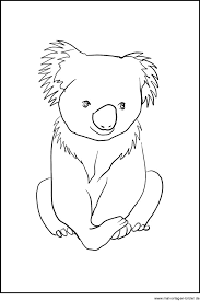 Koala Bar Ausmalbild Malvorlagen Zum Ausdrucken