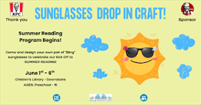 Bling Sunglasses Drop-In Craft