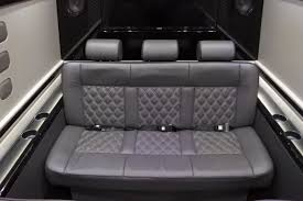 El Kapitan Van Conversion Mercedes Sprinter Van Conversion Luxury Van Conversion Power Fold Out Seat Bed Co Luxury Van Van Conversion Luxury Sprinter Van