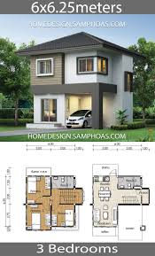 The area is base on the condition that the setback for both sides will be at 1.50 meters, rear is at 2 meters and front at 3 meters. Low Cost Small 3 Bedroom Apartment Floor Plans Novocom Top