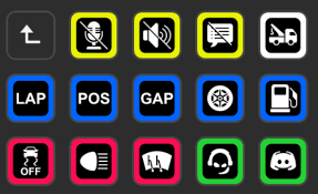 Here is the result for stream. High Contrast Stream Deck Icons Racedepartment