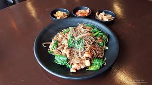 · cut leek and shiitake mushrooms to thin cuts. Japchae Picture Of Dooboo Korean Bbq Burnaby Tripadvisor