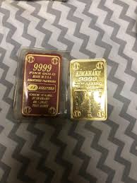 Hence, a 1 oz gold bar should therefore contain more than 31.103 grams of gold. 30 Year Old Vietnam 1 Ounce Gold Bar Gold