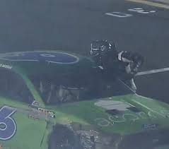 — nascar (@nascar) may 19, 2019. Video Nascar Driver Clint Bowyer Punches Ryan Newman After Crash In All Star Race Blacksportsonline