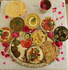 Uttar Pradesh Awadhi Veg Thali Indian Food Recipes Pasta Indian Style Recipe Full Meal Recipes